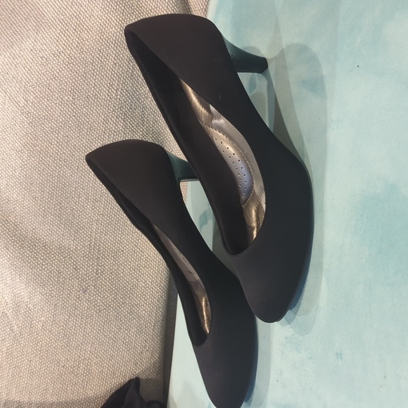 Abella Sahara black neoprene heels - Picture 2 of 4